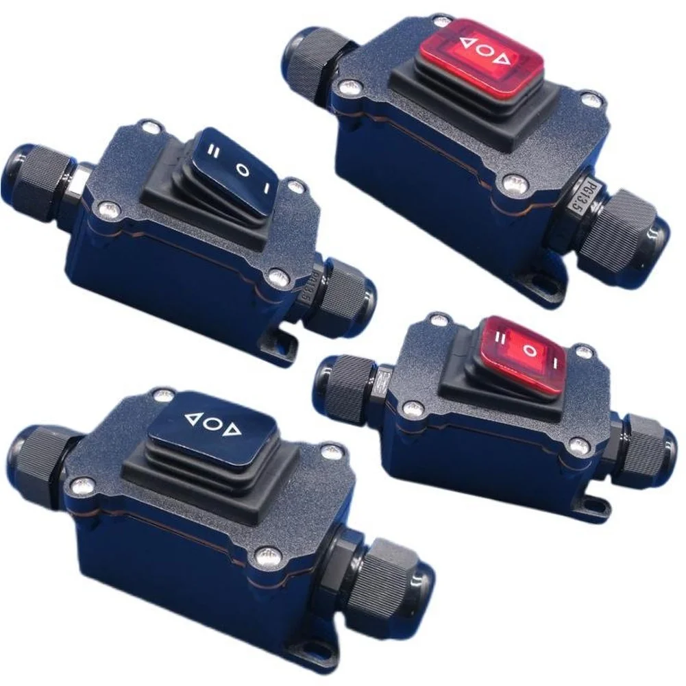 6 Pin Marine Switch 30A Boat Switch Performance Quick Return Neutral IP67 Waterproof Rating 30A High Current Capacity