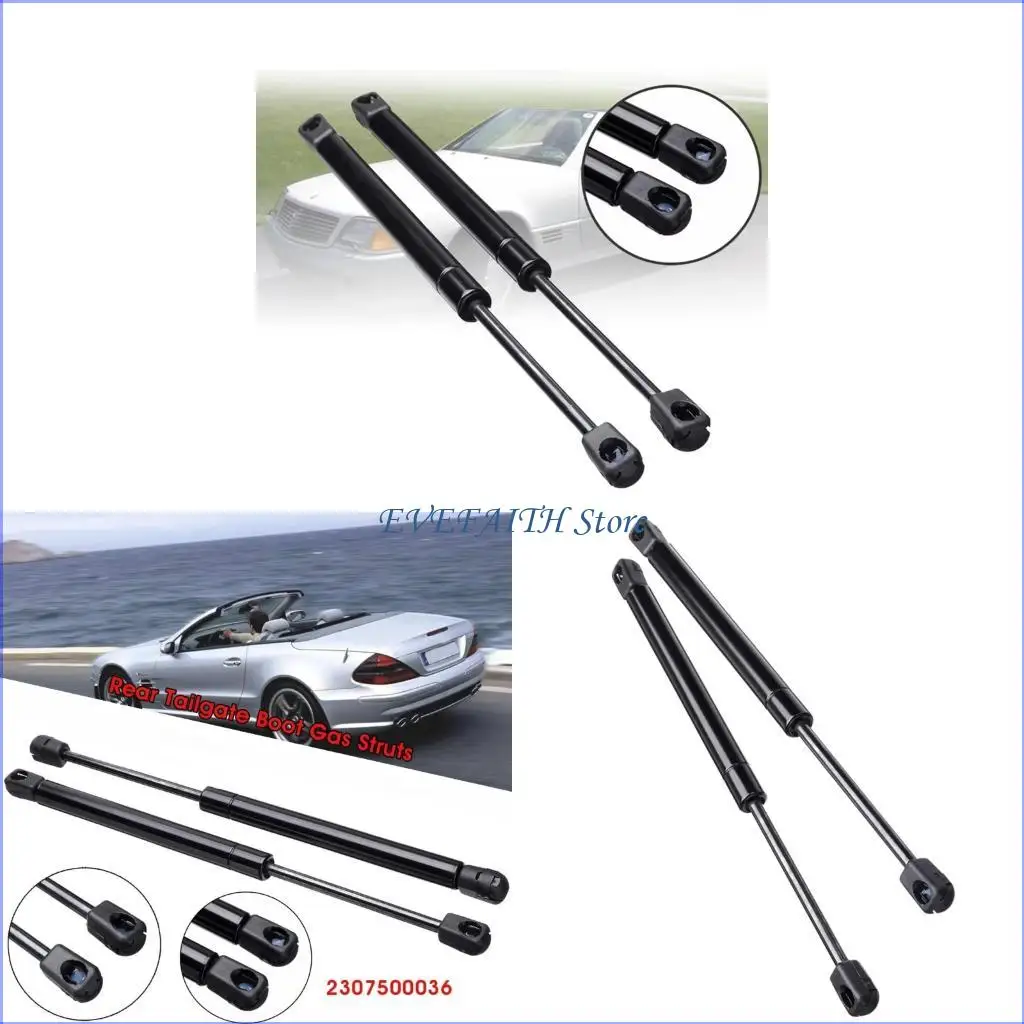 

124B 2pcs Spring Lift Supports for SL R230 Convertible 01-06 2307500036 Spring Struts
