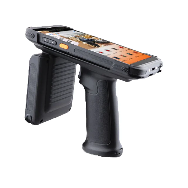 Ip68 Pda 5.5inch 4G Android 11 Rugged Pda Handheld Pda 2D Barcode Scanner UHF Rfid Fingerprint Industrial Android Pdas