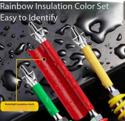 Spring Screwdriver Bits Magnetic PH2 Driver Screw Anti-slip 60/90/110mm 1/4'' Hex Shank Drill Head Electric Repair Tool