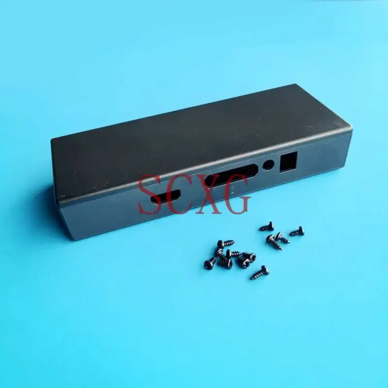 58C For VGA HDMI-Compatible EDP Driver Control Circuit Board Black Plastic Protective Shell Box OR Transparent Acrylic Case Kit