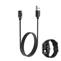 For Haylou Watch RS5 Smartwatch Charger Adapter 100cm Magnetic 2pin USB Charging Cable Cord Smart Watch Accessories