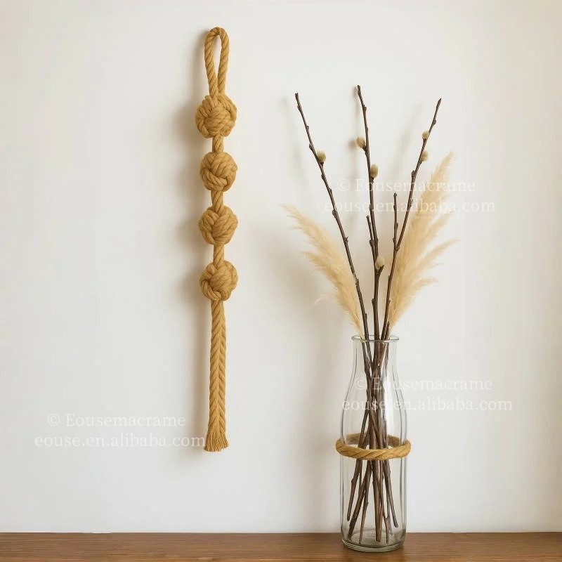 

Handcrafted Macrame Wall Hanging Tapestry - New Design Hand Woven Home Decor Art