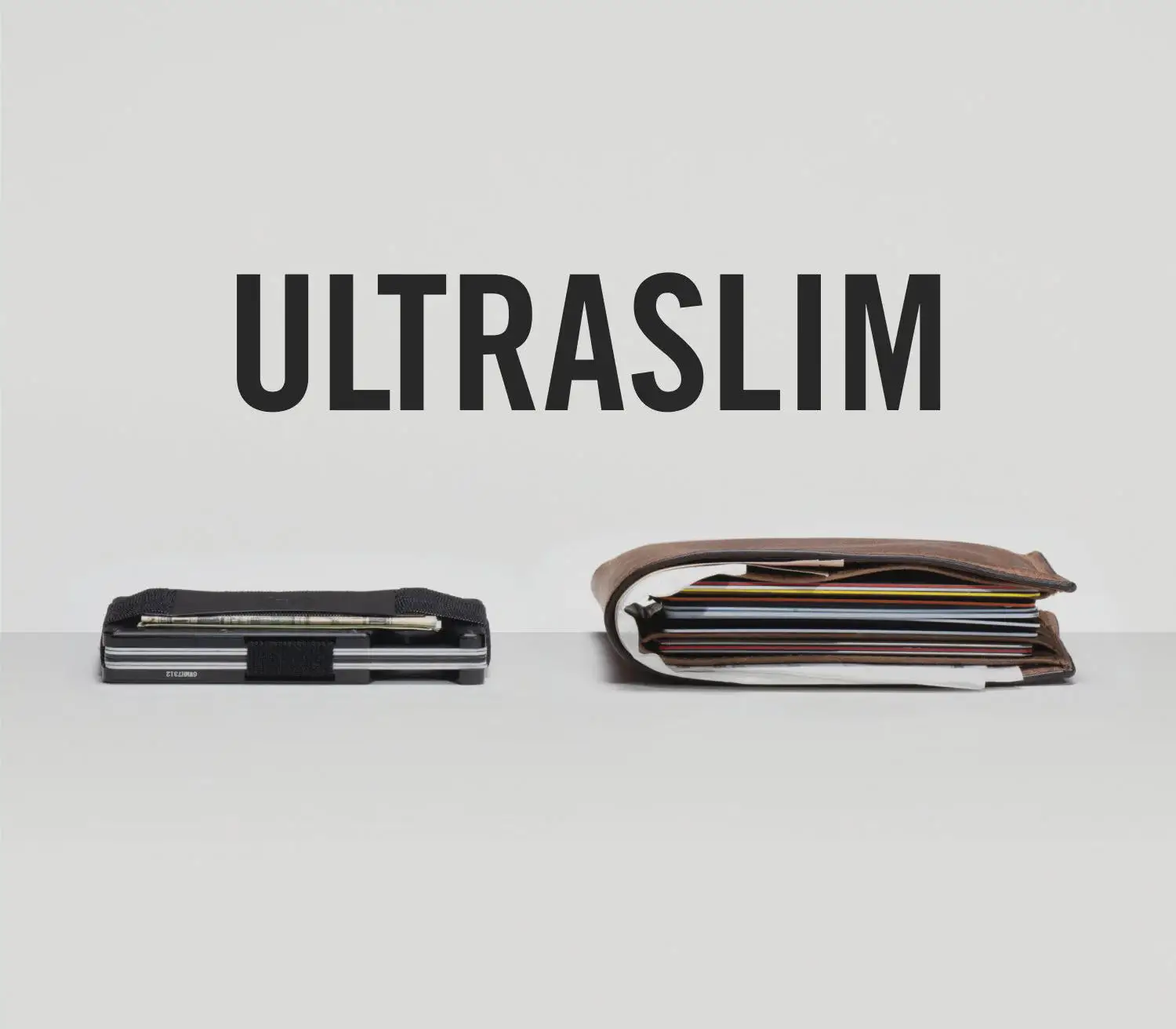 محافظ The Ridge للرجال - رفيعة وبسيطة، وجيب أمامي، ومحمية من RFID - محفظة لحمل البطاقات