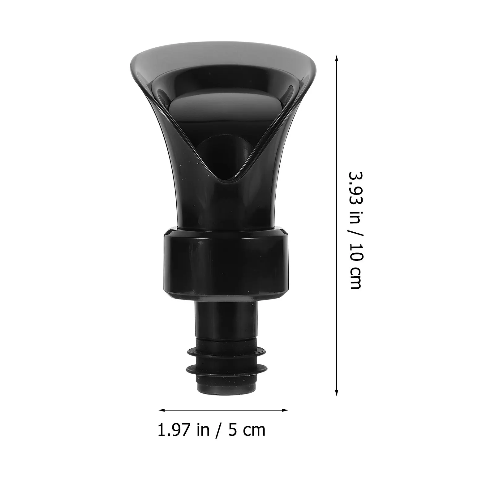 Professional Wine Pourer Stopper Stainless Steel Leakproof Aerator for Red White Wine Freshness Preservation Bottle Spout