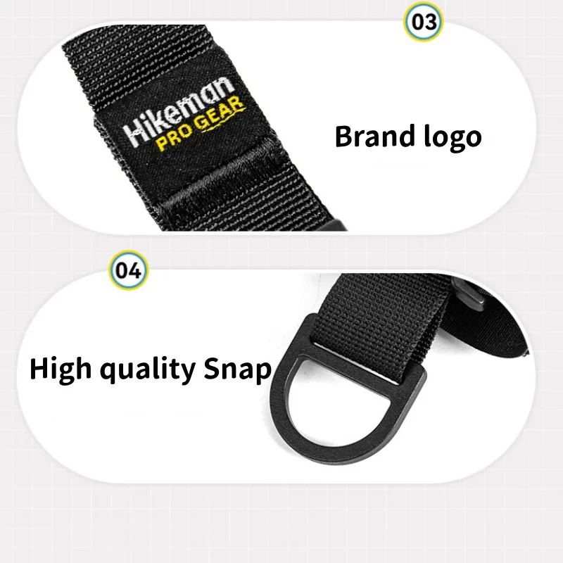 HIKEMAN Outdoor-Rucksack Schultergurt Erweiterungsgurt Rucksack-Bergsteigertasche Modifikation Molle Plug-In Zubehör – Detail 8