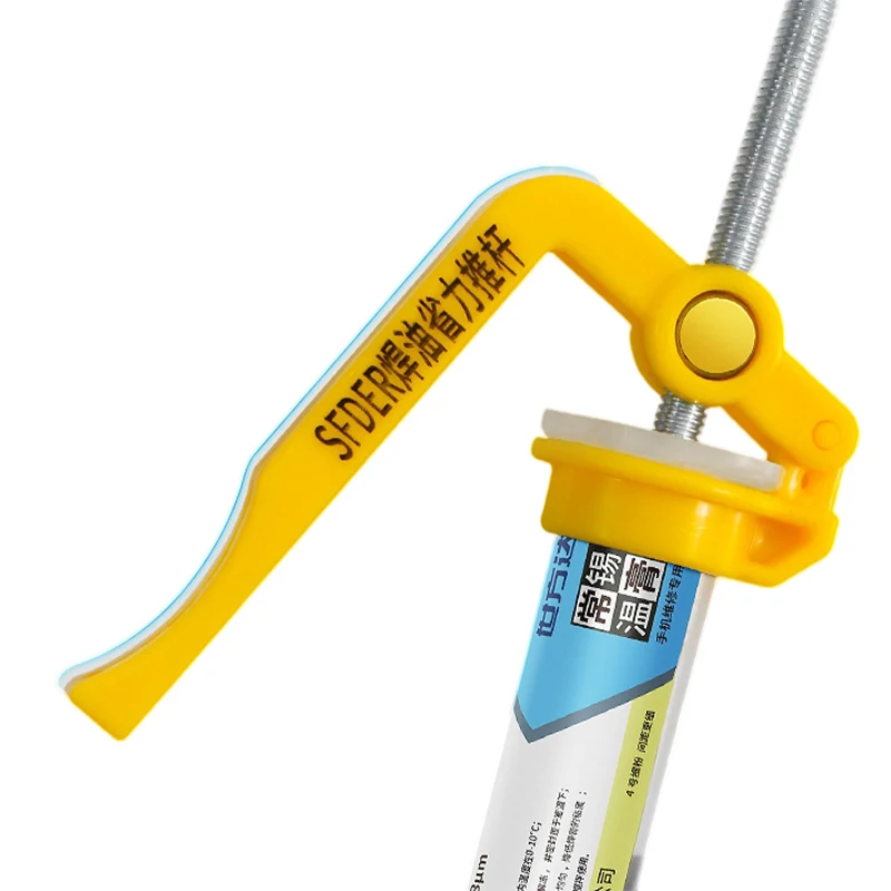 Pasta saldante estrusore colla pistola asta aghi saldatura saldatura olio Booster circuito riparazione saldatura accessori in acciaio inossidabile