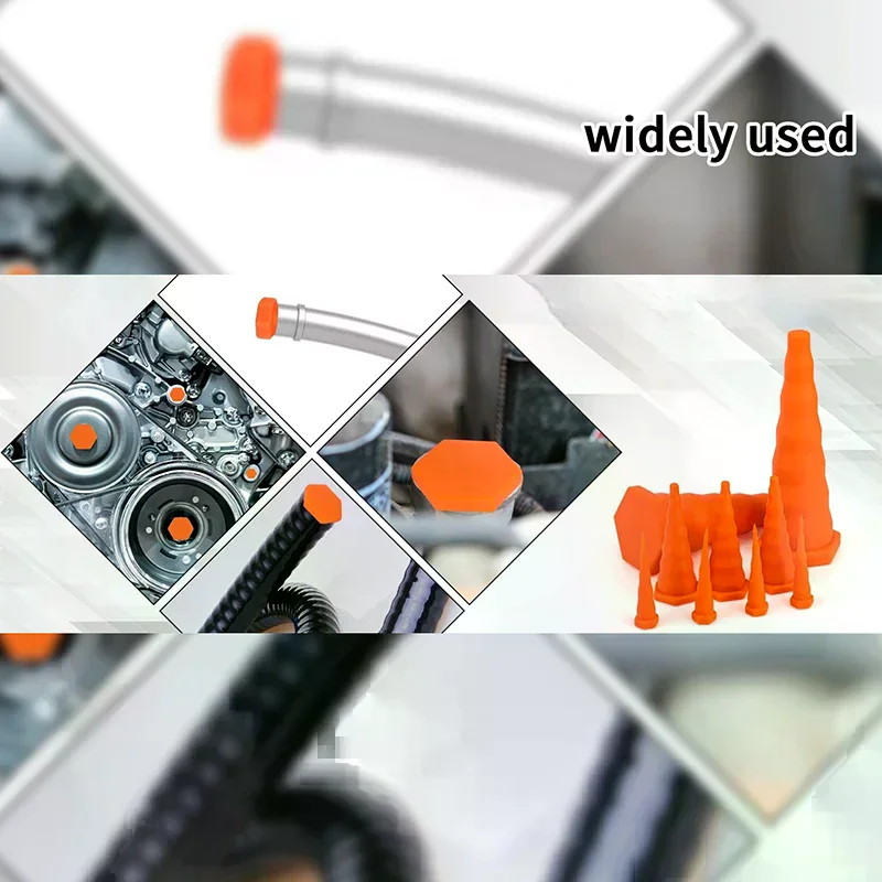 

8/11x резиновые пробки для обслуживания гидравлического масла, промышленный гидравлический комплект для соединений, фитинги для тяжелого оборудования, масляный порт, орошение