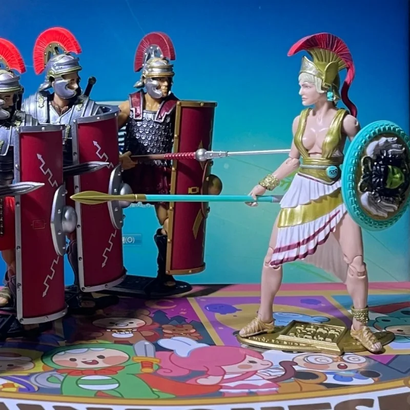 

BFS 1/18 3.75inch Action Figure Vitruvian H.A.C.K.S. 10th Anniversary Roman Legionary Athena Medusa Anime Toy