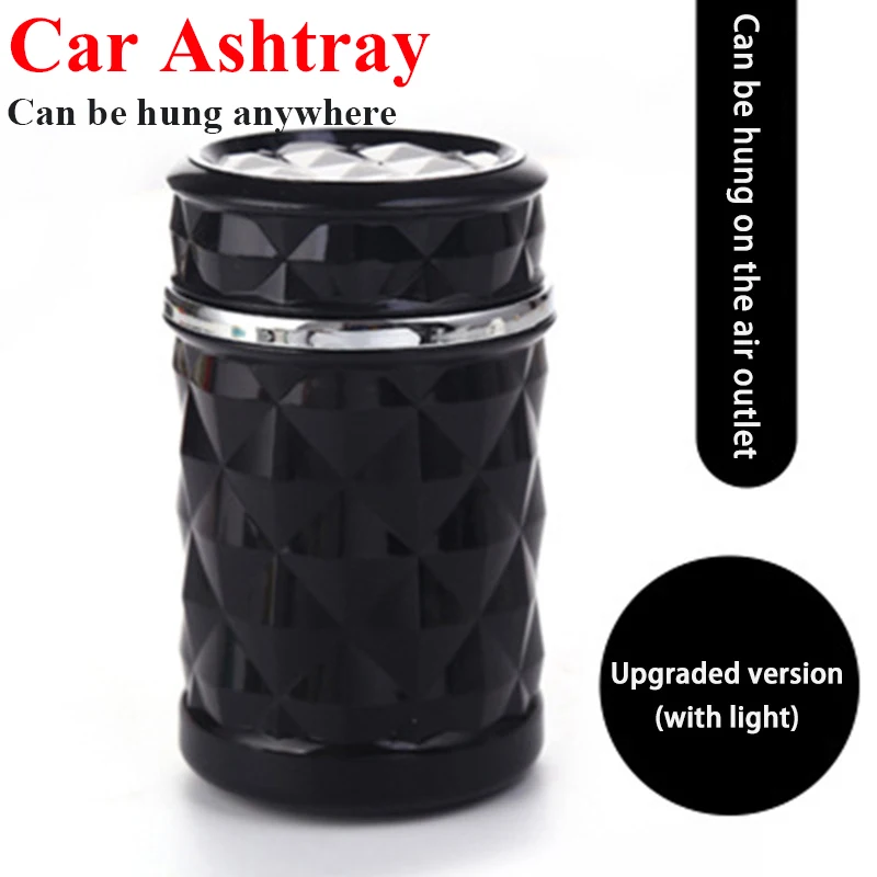 

Автомобильная пепельница со светодиодной подсветкой и автоматическим распознаванием