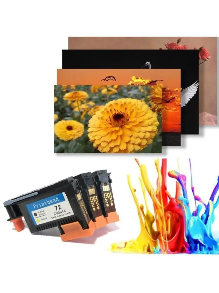 652F Print Head/Printhead Replacement for HP72 DesignJet T1100 T1120 T1120ps T1300ps T2300 T610 T770 C9380A C9383A C9384A