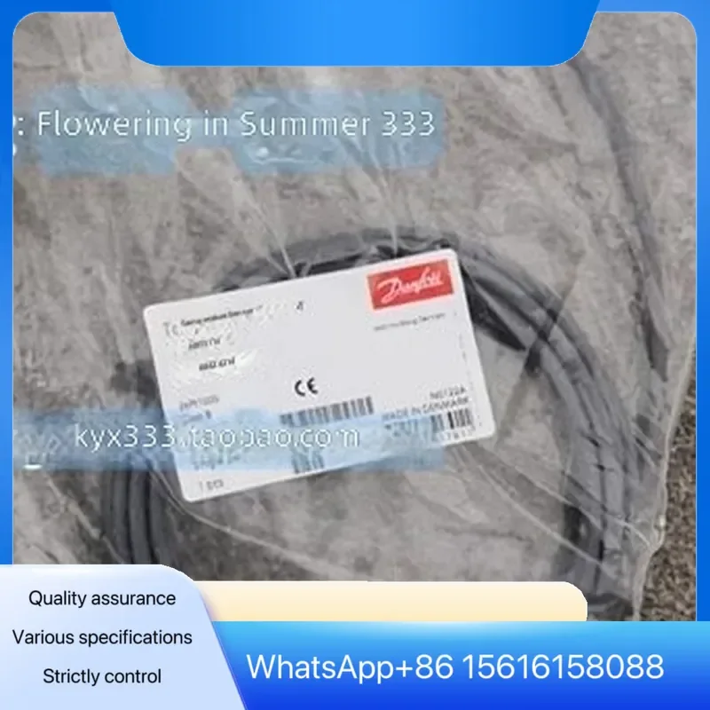 Danfoss MBT5111 Temperature Sensor 087U4051 Model 0101-0225-111-1-0350 Industrial PT100 Probe for HVAC Refrigeration