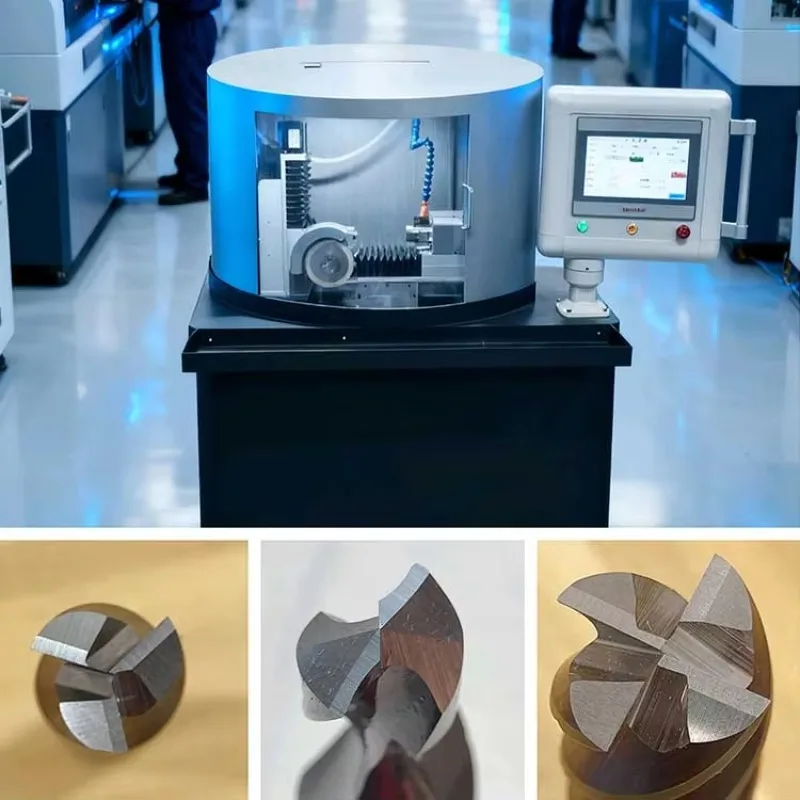 CNC Tool Grinder Automatic and Precise Grinding of Milling Cutters for CNC Processing Factory