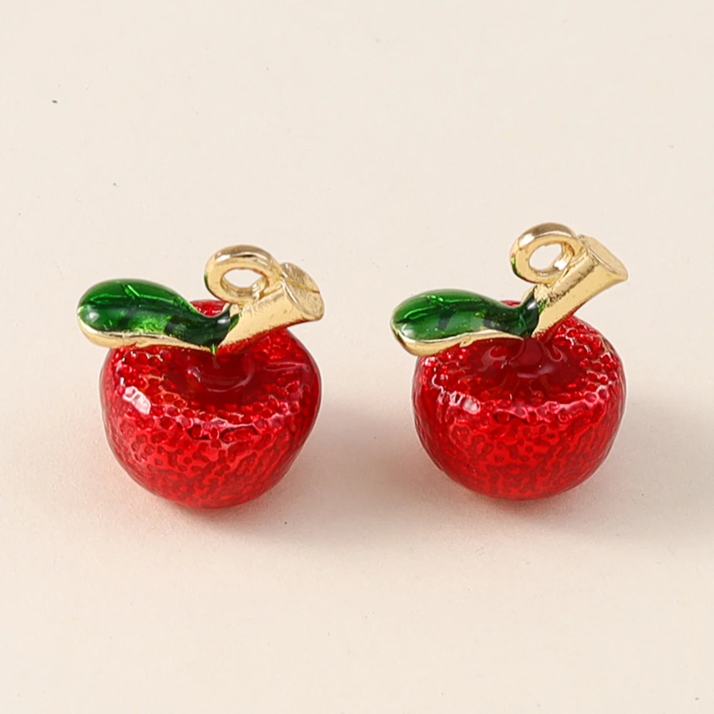 5pcs Cute Fruit Charms for DIY Jewelry Making