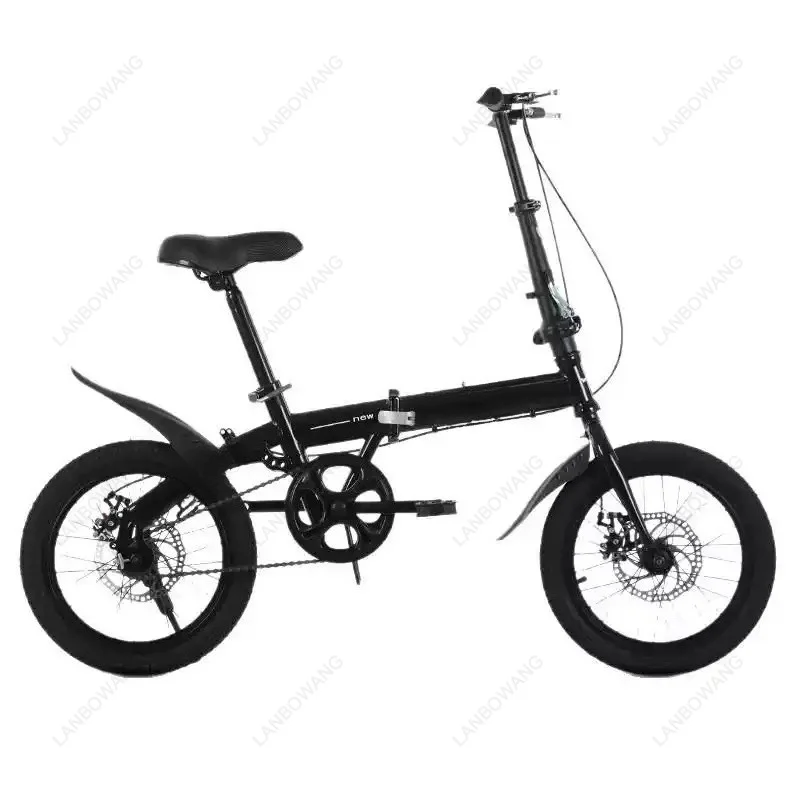 Wholesale 20 Inch Folding Variable Speed Bicycle Ultra‑Light Portable Pedal Bike For Men Women Student Commuter Gift Bicycle