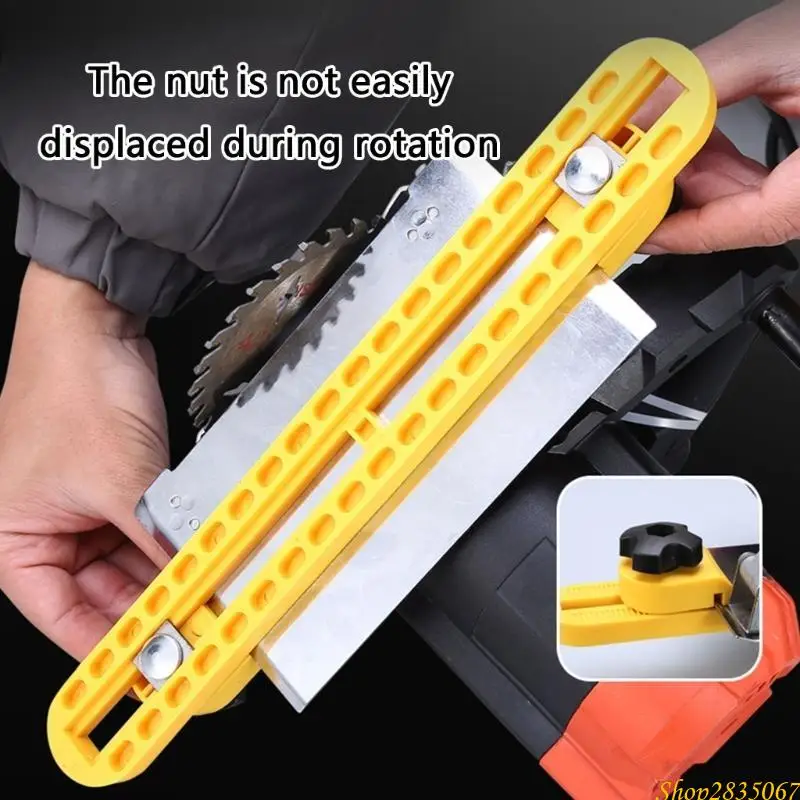 Portable Cutting Machine Base Guide Milling Positioning Tool for Easy Setups Precise Cut Woodwork Projects Easy Use 831F