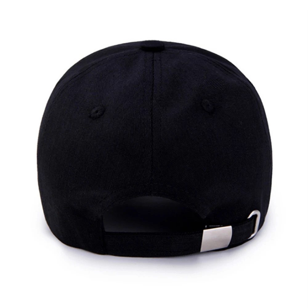 Hat Men and Women Spring and Summer Baseball  Hipster Wild  Black and White Leisure Travel Sun Protection Cap