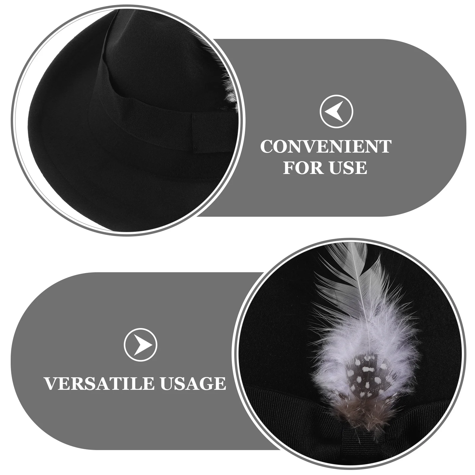 قبعة كلاسيكية للرجال مصنوعة من مادة اللباد خفيفة الوزن ذات حافة قصيرة، قبعة جاز أنيقة للنزهات غير الرسمية، قبعات فاخرة للرجال