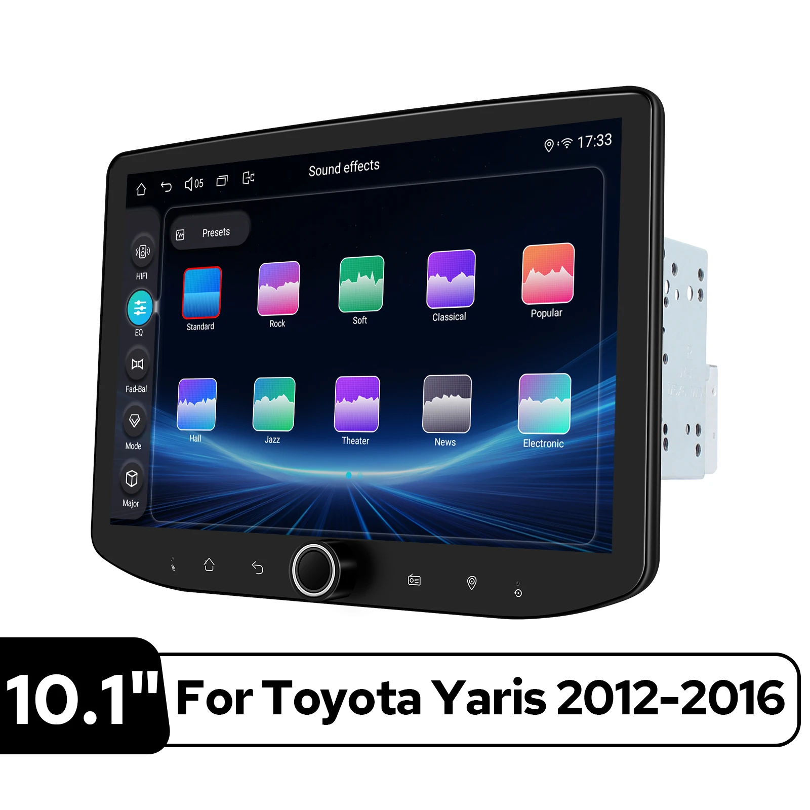 

JOYING 10.1 Inch Android Car Radio for Toyota Yaris 2012-2016 Car Multimedia Player CarPlay Android Auto Plug&Play Head Unit