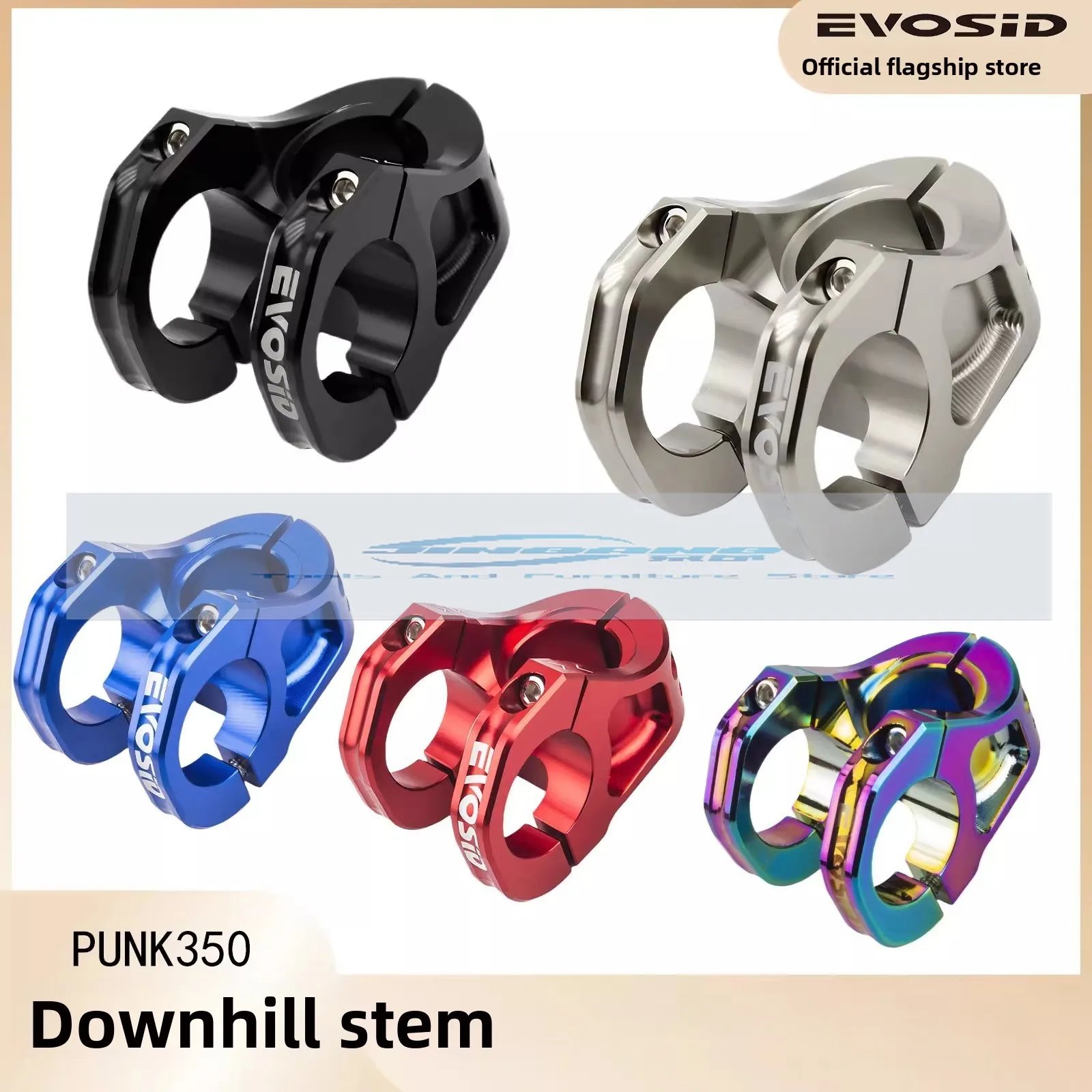 

EVOSID mountain bike handle stand ultra-light hollow 31.8mm speed drop short riser CNC high strength faucet DMR