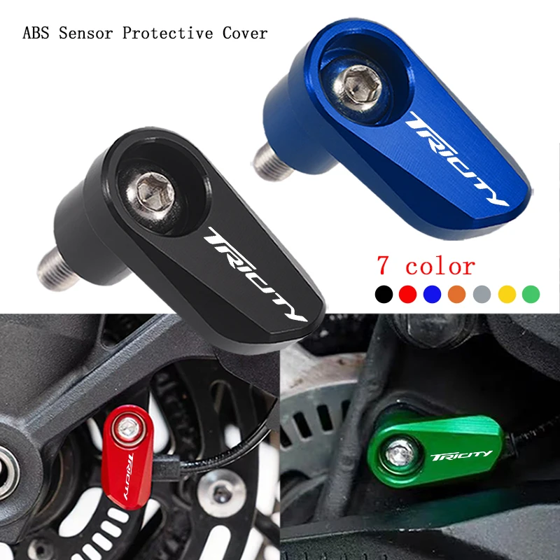 

Motorcycle CNC Aluminum Front Rear wheel ABS Sensor Guard Protection For Yamaha Tricity 125 300 Tricity125 Tricity300
