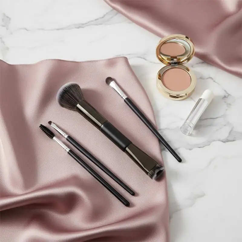 U-Shaped Dual Head Makeup Brush Nose Contour Brushes Set Eyeshadow Contour Face Brush For Precise Nose Sculpting Makeup Tools