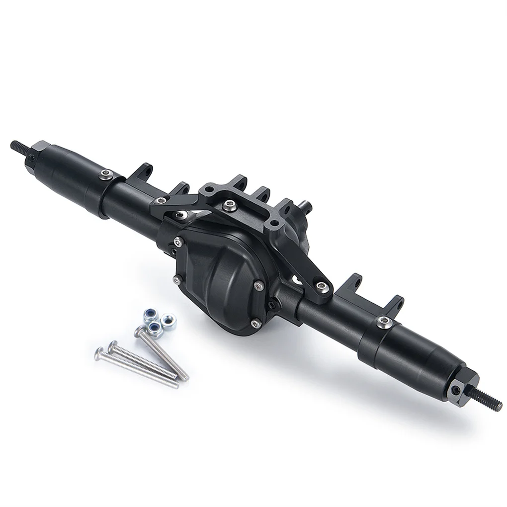 1/10 essieu avant RC pièce de mise à niveau en alliage d'aluminium CNC Rc essieu avant pour Axial SCX10 90046 90047 pièce de voiture RC accessoires de voiture