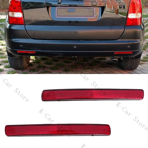 Para Ssangyong Rexton Kyron 2006-2011 Reflector de parachoques trasero barras de luz de freno lámpara de advertencia de estacionamiento accesorios de coche 8390108 B00