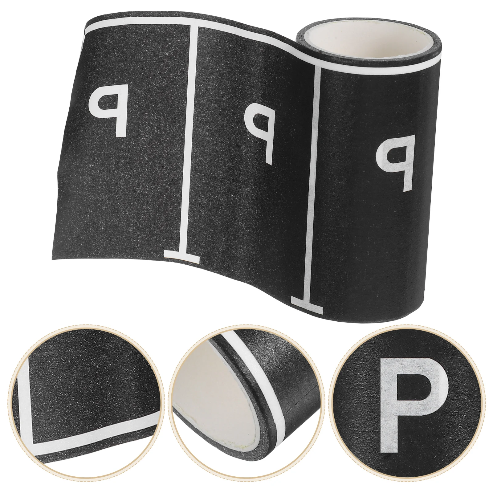 

Toy Parking Tape Micro Landscape Prop Lot Design Miniature Adhesive Marker Paper Child