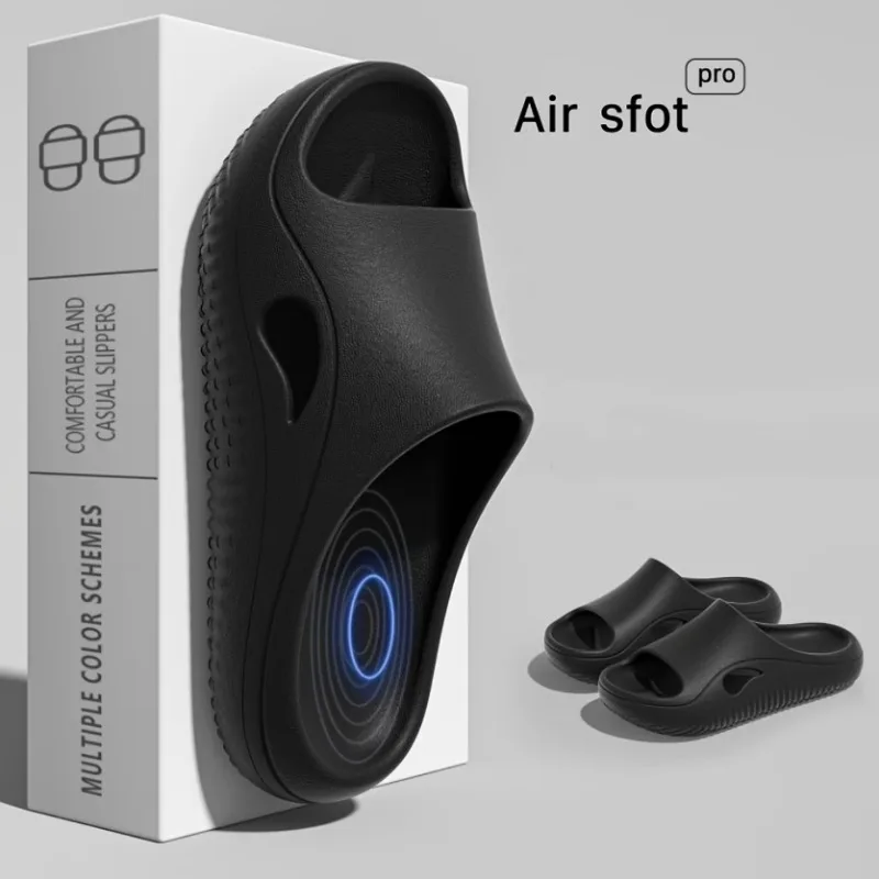 

Летние женские шлепанцы EVA с толстой подошвой, нескользящие, для ванной, с мягкой подушечкой, для дома и улицы, повседневные, для бассейна