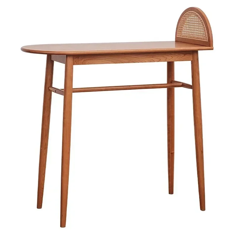 Table, bar and chair combination household narrow and long dining table high table small bar counter