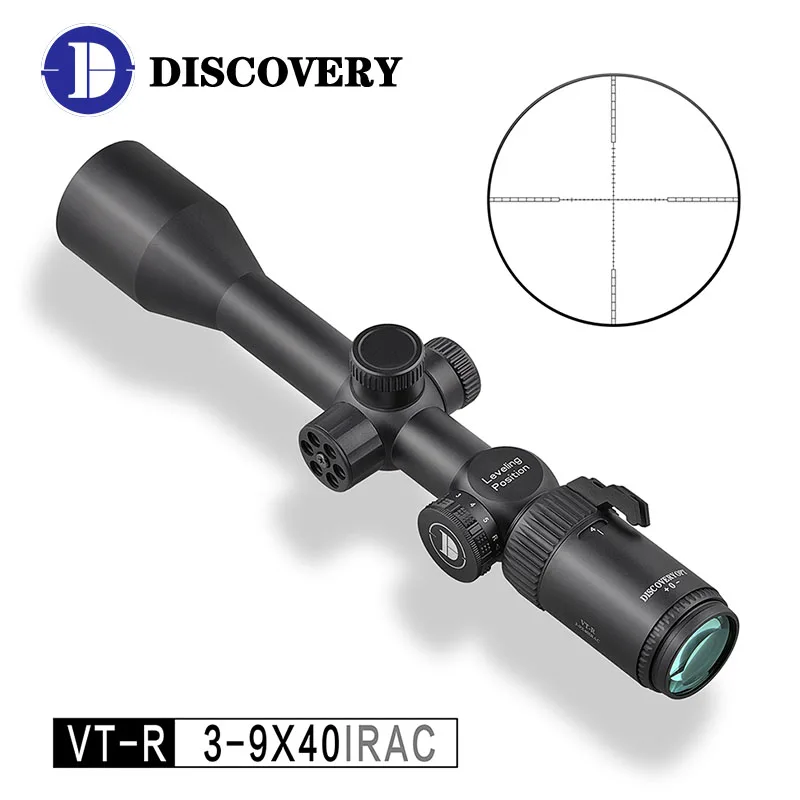 

Discovery VT-R 3-9x40IRAC Air Gun Riflescope Optical Scope Red&Green Illuminated Tactical Hunting Bullets Wheel Sight