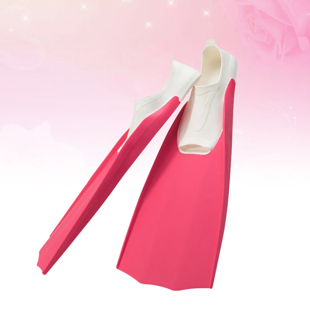 1 زوج زعانف الغوص زعانف الغوص Rosy S 5.5-6 36-37 عالية مرنة عدم الانزلاق تصميم مريح السباحة التدريب #1