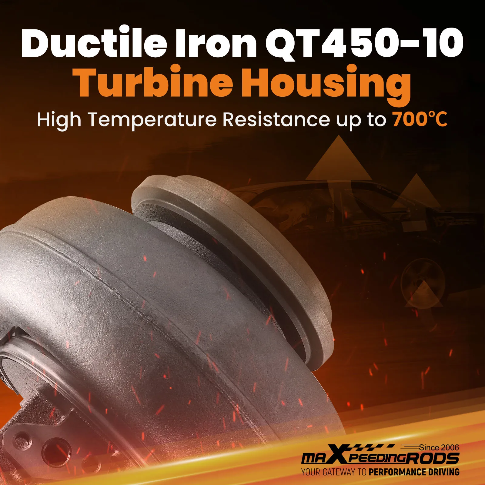 Turbocompresor Turbo para motores Cummins 1970-2012 BHT3B NTA855 88NT400 3527046