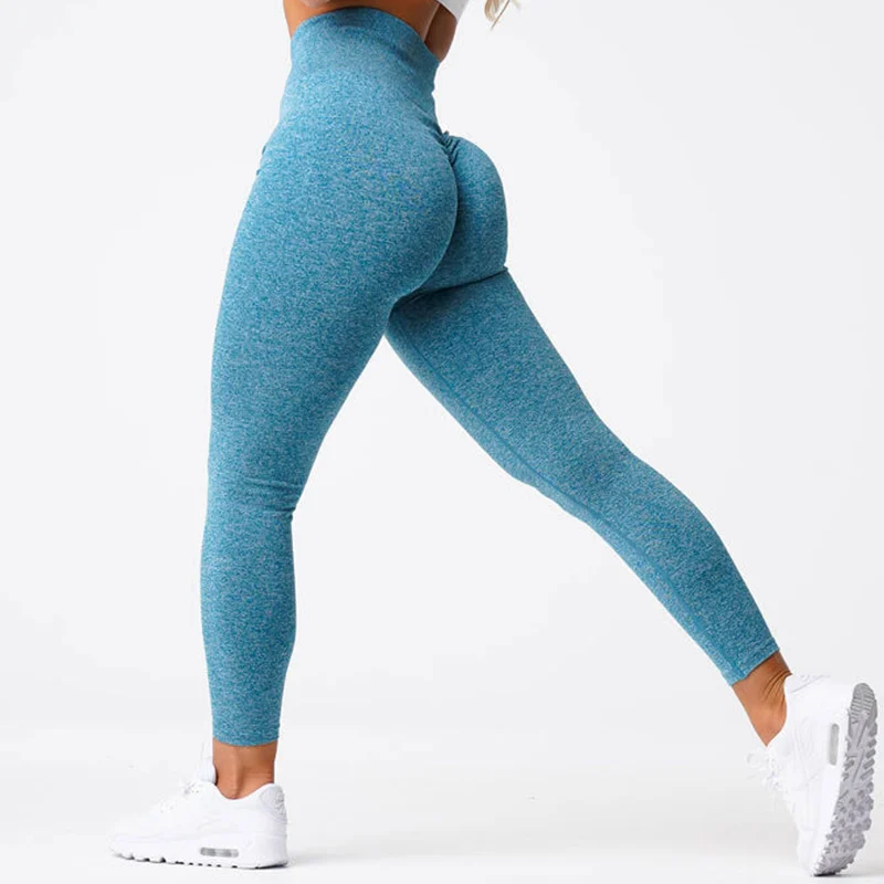 Scrunch Butt Trainning Workout Leggings Hgih Waist Yoga Pants Seamless Sports Leggings Fitness Clothing For Women Sportwear