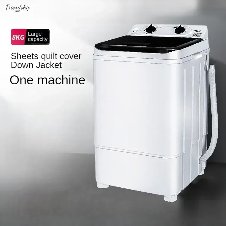 Washing machine. Household. Large capacity. Manual semi-automatic. Small. Dormitory. Baby children. Mini washing machine.