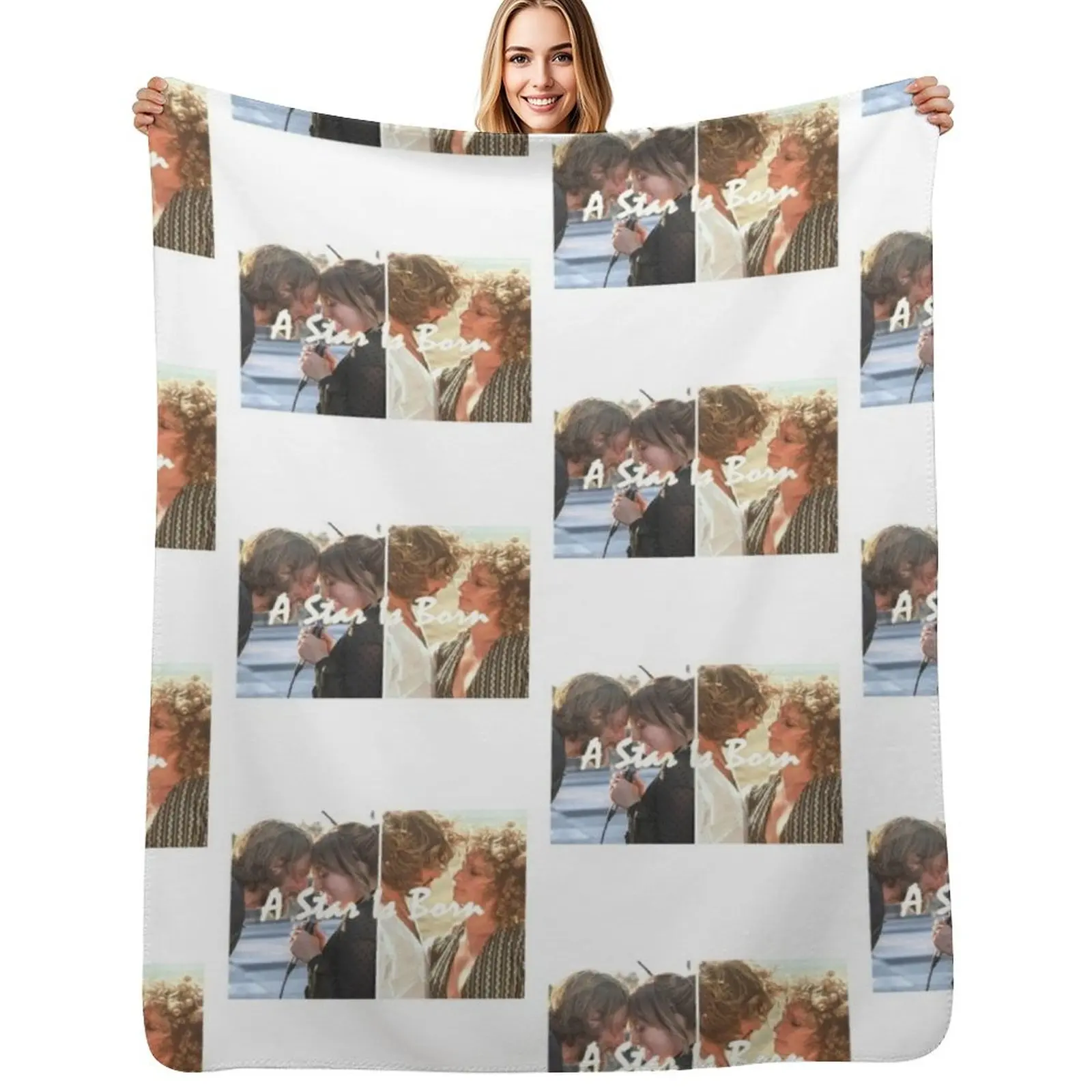 A STAR IS BORN - BARBRA STREISAND Throw Blanket Plush Weighted Cute Polar for sofa sofa bed Blankets