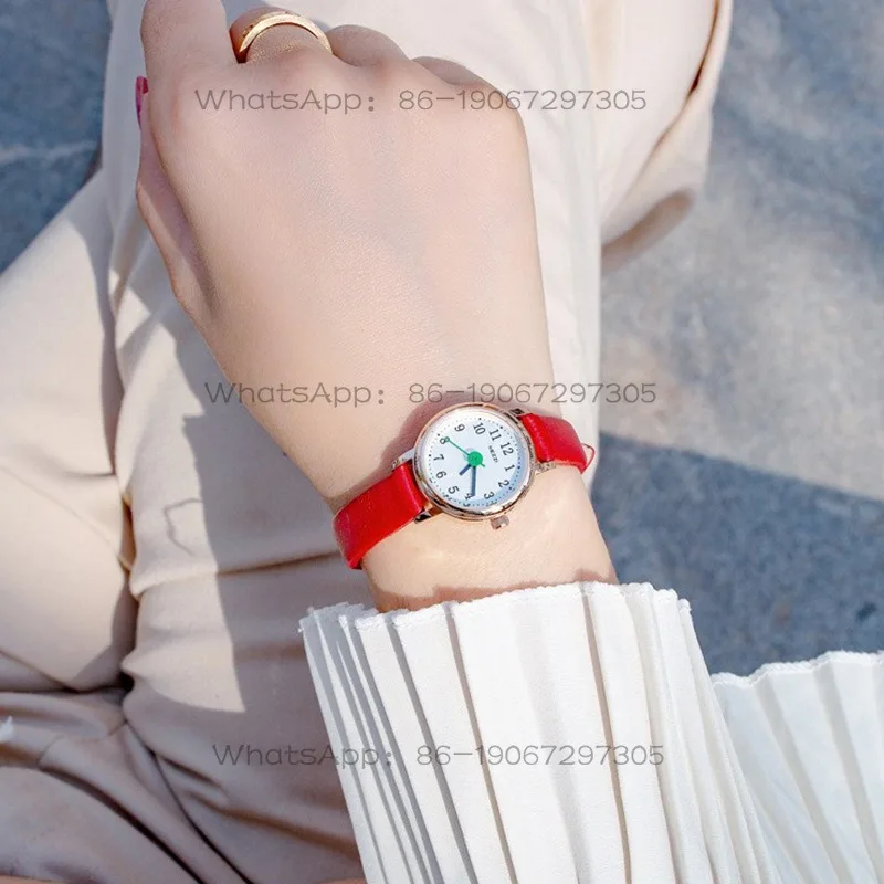 

Customized watch women's quartz watch women's niche high-end fine strap small exquisite small dial table