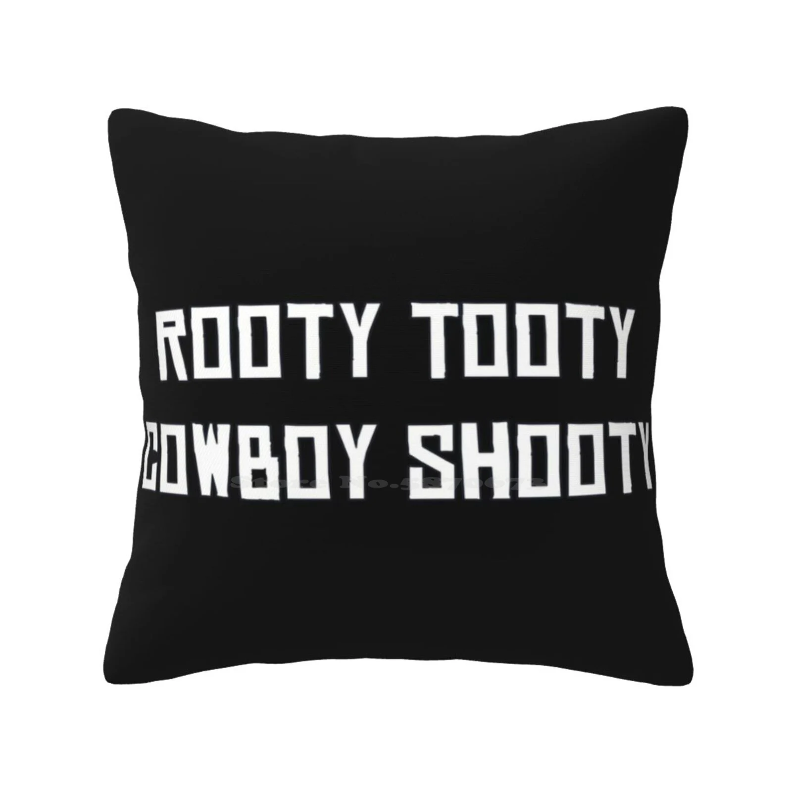 Rooty Tooty Cowboy Shooty Pillow Cover Hug Pillowcase Redemption 2 Rdr2 Rooty Tooty Cowboy Shooty Arthur Morgan John Marston