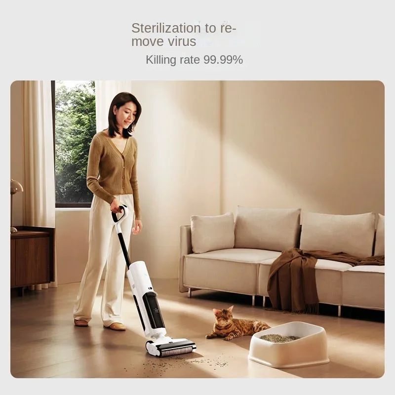 staubsauger xiaomi mijia Electric Sweeper wireless washing machine 2C suction  towing integrated robot