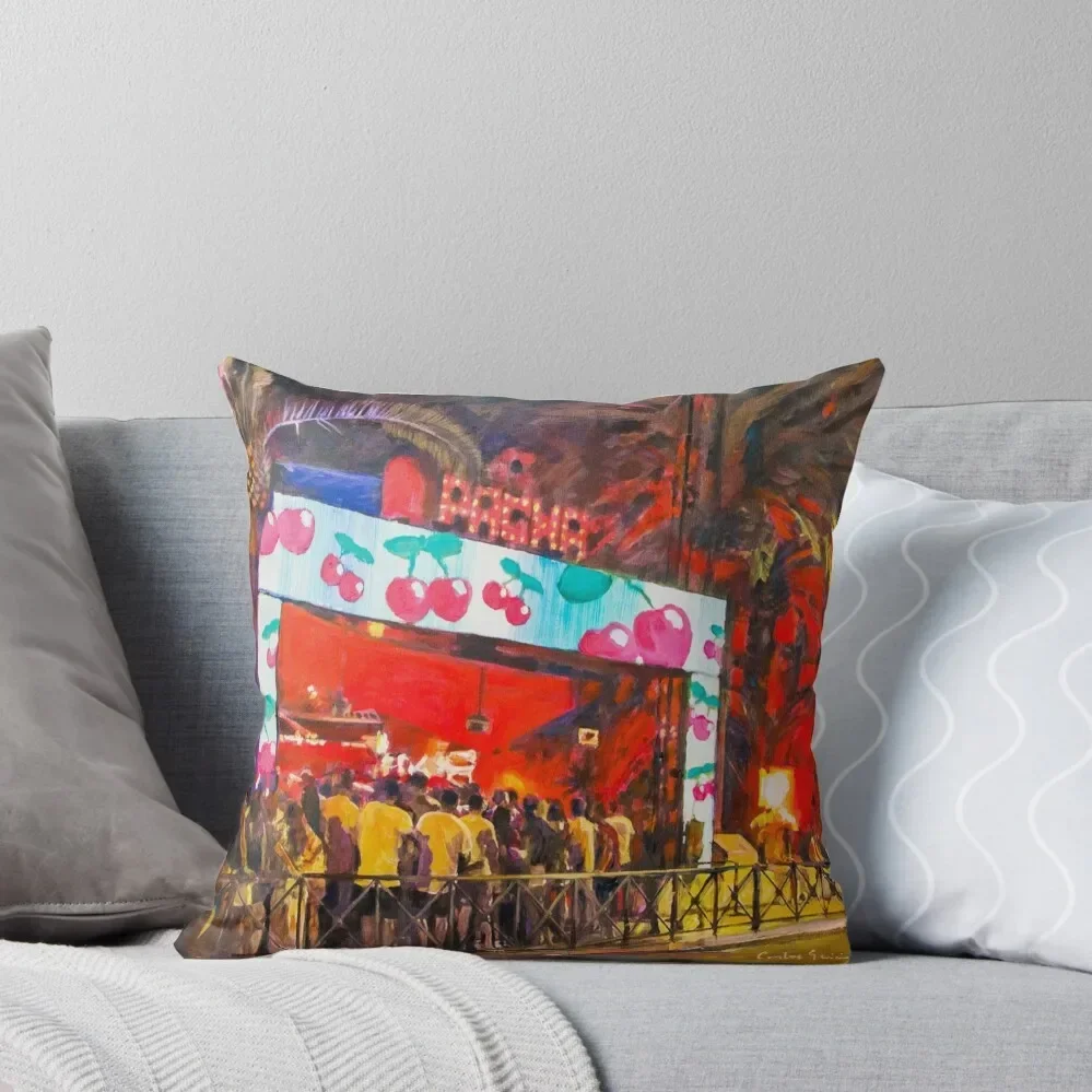 Pacha Nightclub, Ibiza Throw Pillow autumn decoration Couch Cushions Pillow