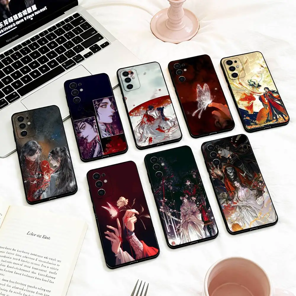Fanart H-Heaven Officials Blessing   Phone Case For Samsung S 25,24,23,22,30,21,10,9,Ultra,Plus,Lite,FE,4,5 G Soft Black Case