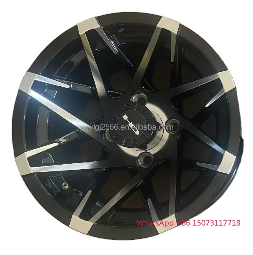 

12 Inch Car Wheels Factory Silver Machine With Pcd 4 Hole Rims -14ET