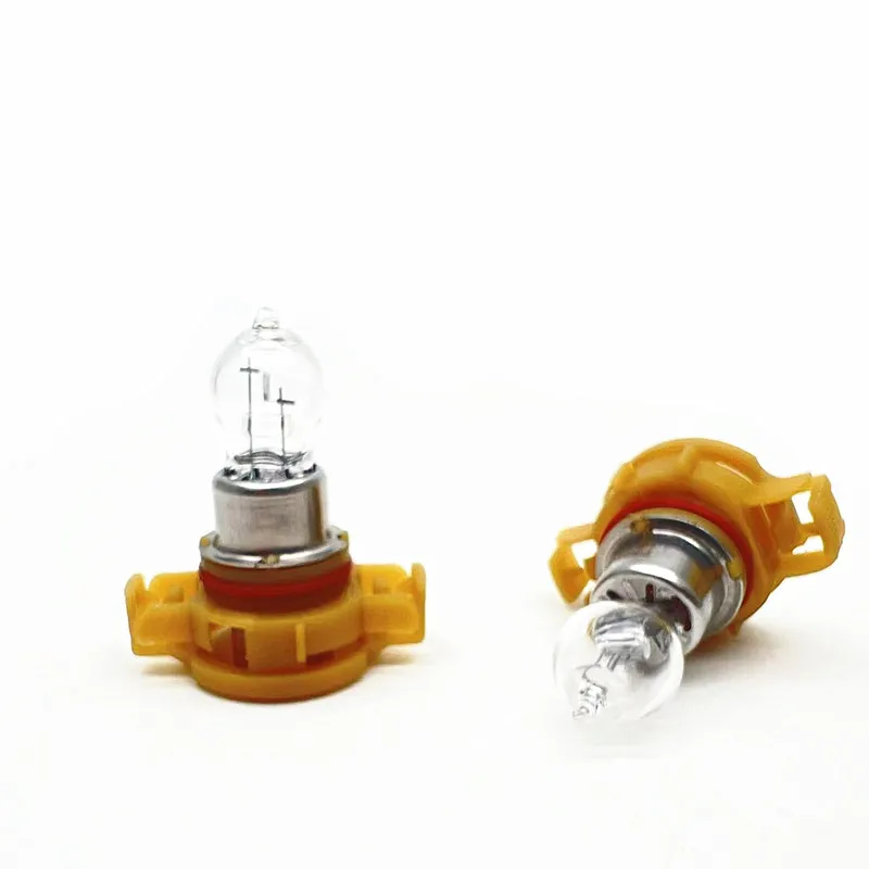 

2Pcs PS24W Halogen Bulbs Car Driving Lamp PG20-3 H16 5202 Daytime Running Lights DRL Quartz Glass 3300K 12V24W