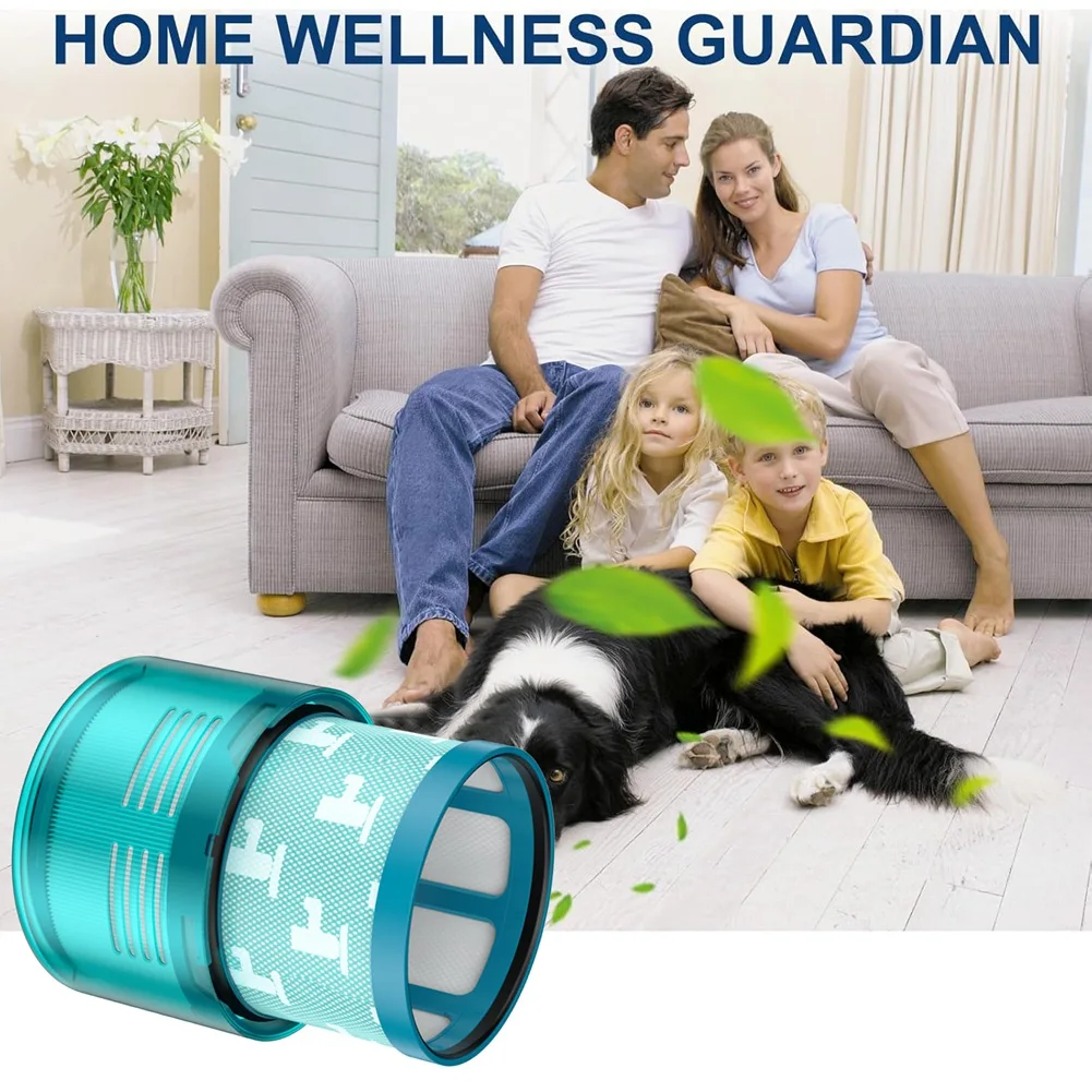 Substituição do filtro A76G-HEPA para Dyson G5 Detect Absolute / G5 Detect Cordless Stick Vacuums Filtro traseiro