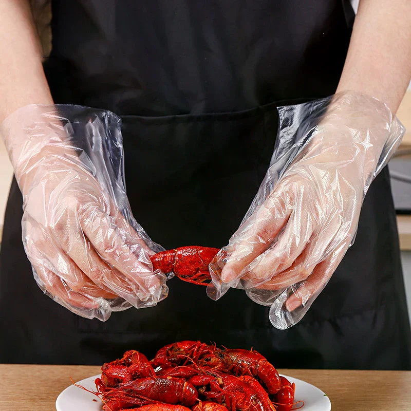 New 100pcs Latex Free Gloves P - Latex Disposable Glove บทวิจารณ์และราคา
