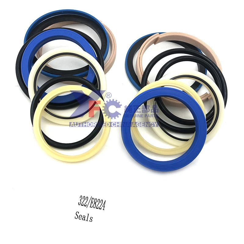 332/E8224 Kit guarnizioni idrauliche complete 332-E8224 332E8224 per terna 3C JCB 90*60