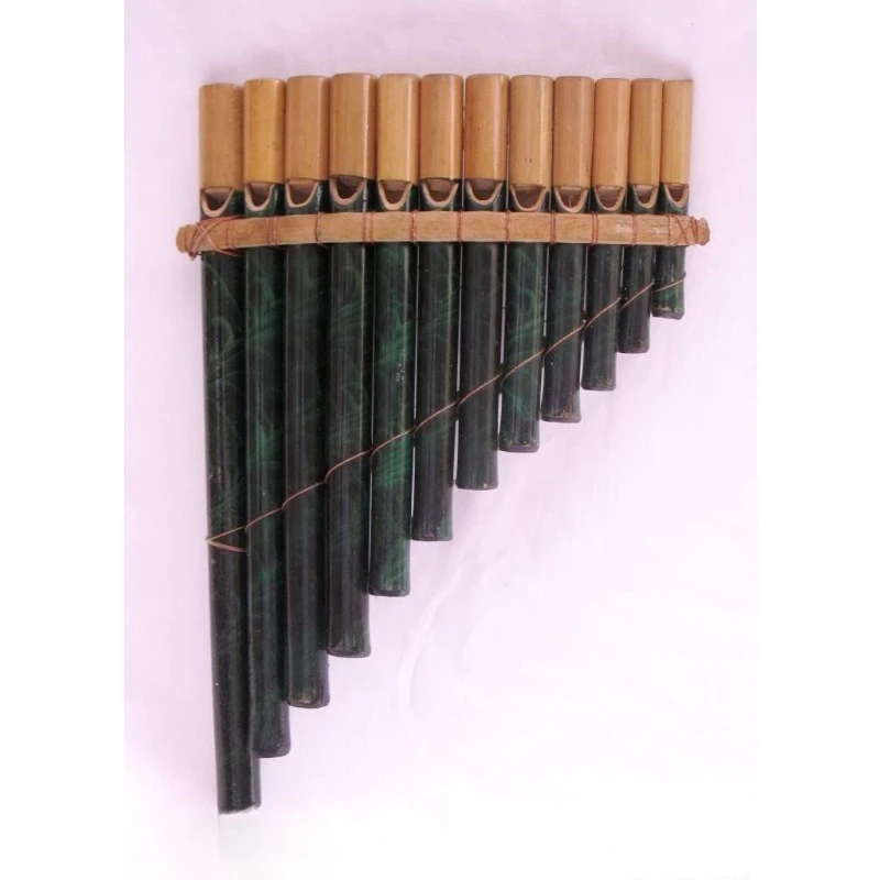

Panflute, Aboriginal Pan Panflute, Panflute 12 Bamboo Pipes