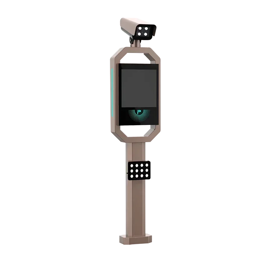 Guard Tour System Barcode Ticket /RFID Card Parking System With Automatic Payment Machine Vehicle Parking Boom Barrier Gate