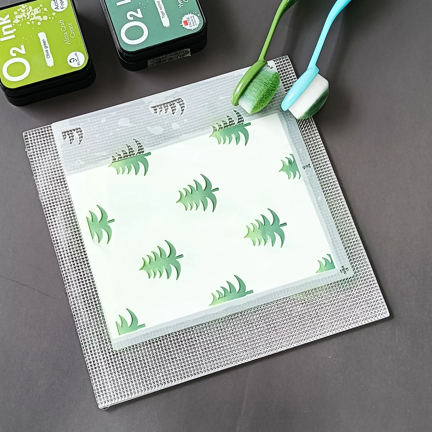 Klebrige Matte, leicht zu verb – Stamping Ink Pad Bewertung und Preis